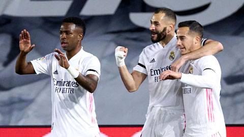Các cầu thủ Real sẽ lại được ăn mừng chiến thắng khi đối đầu với Celta Vigo