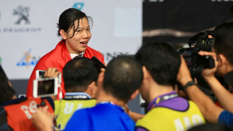Ánh Viên giành tới 6 HCV tại kỳ SEA Games gần nhất trên đất Philippines	Ảnh: MINH TUẤN
