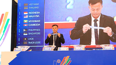 U23 Việt Nam nằm chung bảng Indonesia ở SEA Games 31