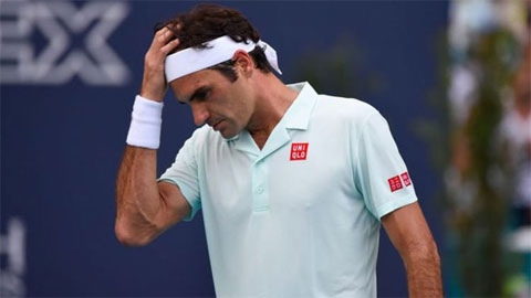 Federer văng khỏi top 40 thế giới sau 22 năm