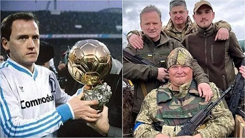 Quả bóng vàng 1986 Belanov gia nhập quân đội Ukraine ở tuổi 61