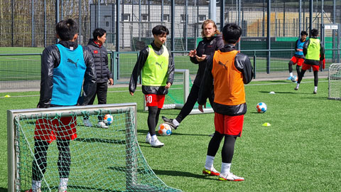 Đội tuyển U17 Việt Nam bắt đầu tuần tập huấn cuối cùng tại CHLB Đức