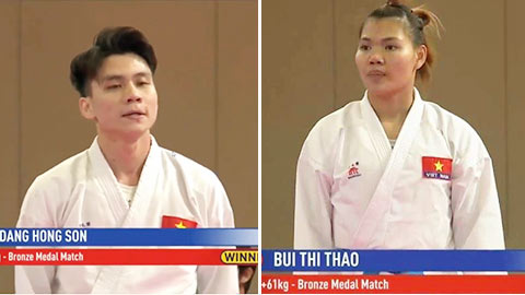  Bùi Thị Thảo và Đặng Hồng Sơn được kỳ vọng sẽ giành huy chương tại SEA Games sắp tới