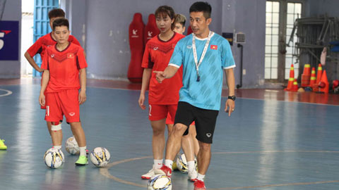 ĐT futsal nữ Việt Nam đổi kế hoạch tập huấn