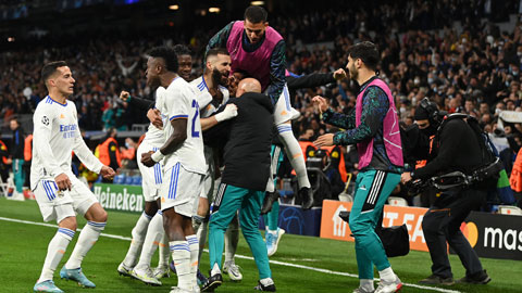 Real Madrid - Người chơi hệ Champions League