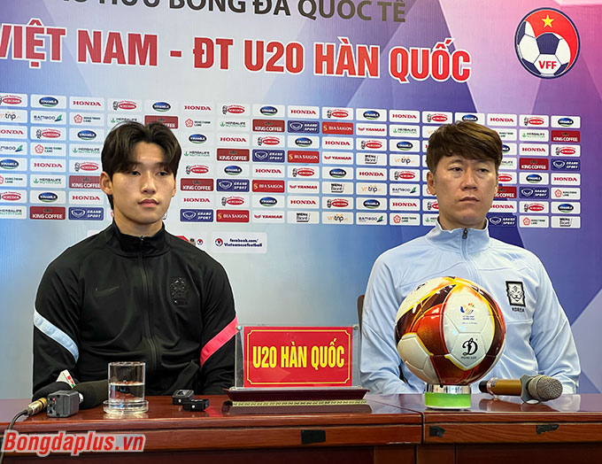U20 Hàn Quốc quyết tâm có một trận đấu hay trước U23 Việt Nam - Ảnh: Thiên Minh