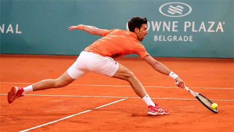 Djokovic thoát hiểm trận đầu Serbia Open 2022