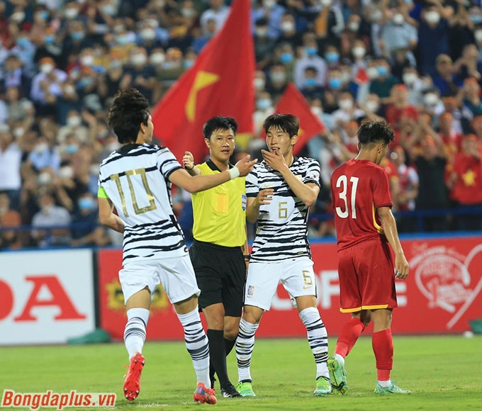 U20 Hàn Quốc muốn ghi nhiều bàn vào lưới U23 Việt Nam - Ảnh: Đức Cường