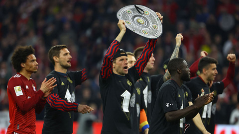 Bayern: Vô địch nhưng không lên đỉnh
