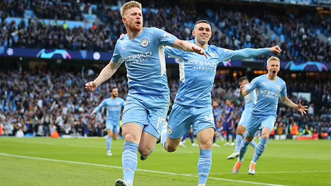 Bàn thắng ở giây 94 của De Bruyne đi vào lịch sử Champions League