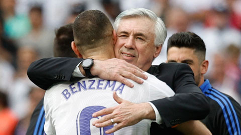 Ancelotti trả hết nợ cho Real Madrid