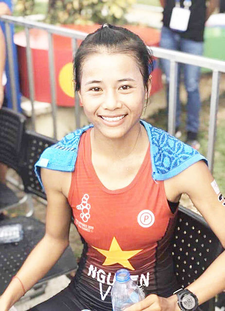 Phương Trinh giành HCĐ nội dung duathlon tại SEA Games 30