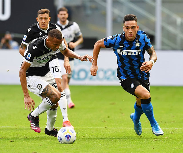 Sẽ có cuộc rượt đuổi tỷ số hấp dẫn giữa Inter và Udines