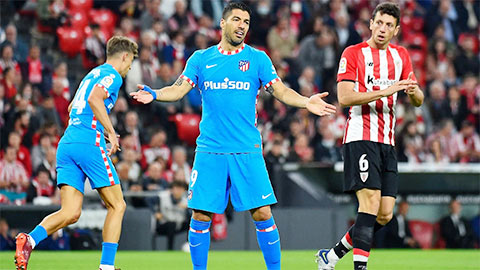 Atletico thua 0-2 trên sân Bilbao: Không phải ai ở Madrid cũng vui