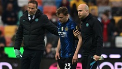 Inter lo sốt vó vì Barella chấn thương