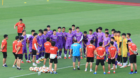HLV Park Hang Seo hối thúc cầu thủ U23 Việt Nam trên sân: Khi SEA Games đã ở rất gần!