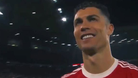 Ronaldo gửi thông điệp tới Ten Hag sau trận thắng Brentford