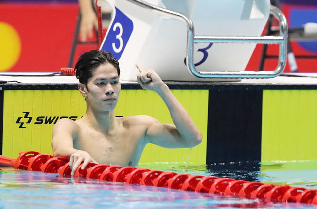 Trần Hưng Nguyên là niềm hy vọng vàng của bơi lội Việt Nam tại SEA Games 31 - Ảnh: ĐỨC CƯỜNG