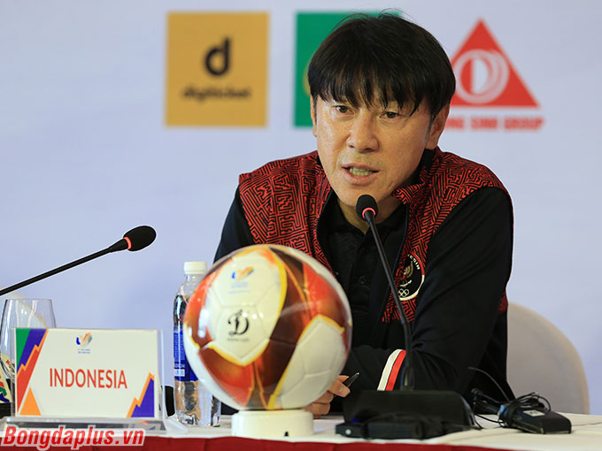 HLV Shin Tae Yong tự tin U23 Indonesia có thể đánh bại U23 Việt Nam