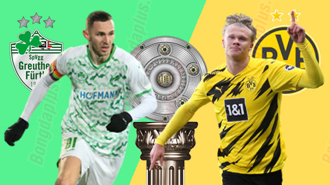 Nhận định bóng đá Greuther Furth vs Dortmund, 20h30 ngày 7/5