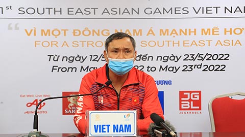 HLV Mai Đức Chung: “ĐT nữ Việt Nam nỗ lực cao nhất bảo vệ tấm HCV”