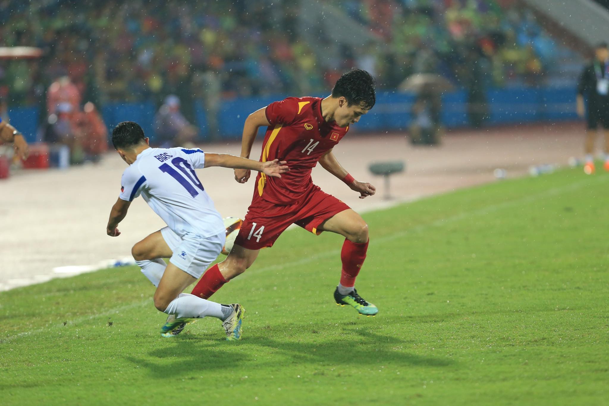 Trận hòa trước U23 Philippines của U23 Việt Nam khiến ông Park không hài lòng - Ảnh: Đức Cường 