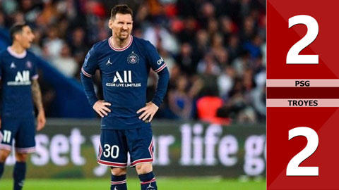 VIDEO bàn thắng PSG vs Troyes: 2-2 (Vòng 36 Ligue 1 mùa 2021/22)