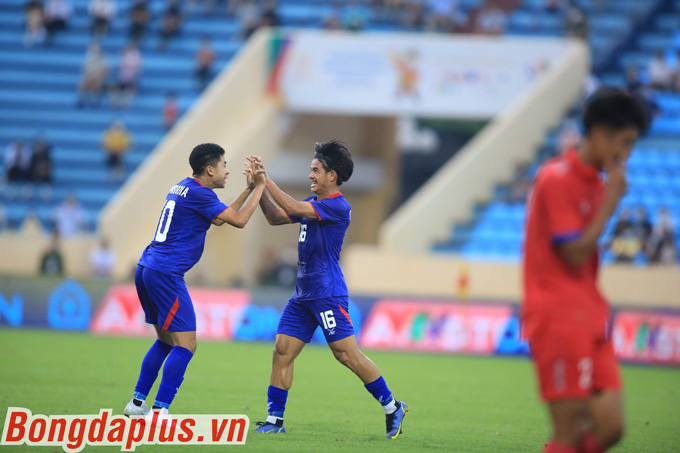 U23 Campuchia có chiến thắng hoàn hảo ngày ra quân SEA Games 31