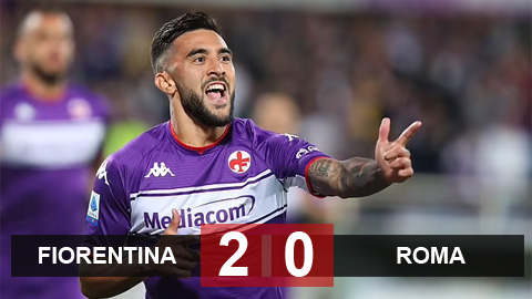 Kết quả Fiorentina 2-0 Roma: Thầy trò Mourinho nguy cơ mất suất dự cúp châu Âu