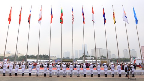 Lễ thượng cờ các đoàn tham dự SEA Games 31: Chủ nhà Việt Nam đã sẵn sàng!