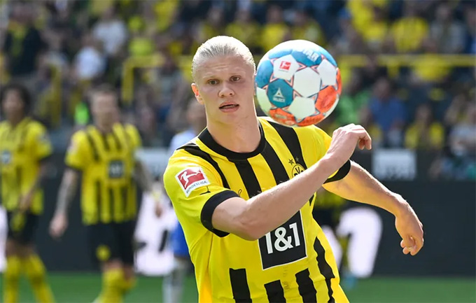 Haaland ghi bàn trong ngày chia tay Dortmund