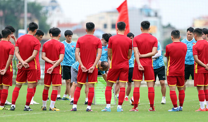 Sau chiến thắng khó khăn trước U23 Myanmar, U23 Việt Nam ngay lập tức trở lại tập luyện để hướng tới trận đấu cuối tại bảng A gặp U23 Timor Leste vào ngày 15/5 tới 