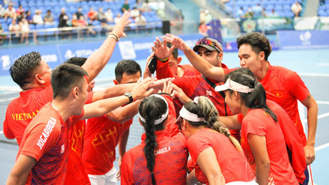 Quần vợt Việt Nam làm nên lịch sử ở SEA Games 31