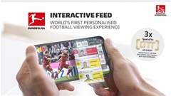Trải nghiệm xem Bundesliga cùng công nghệ tương tác của tương lai Interactive Feed