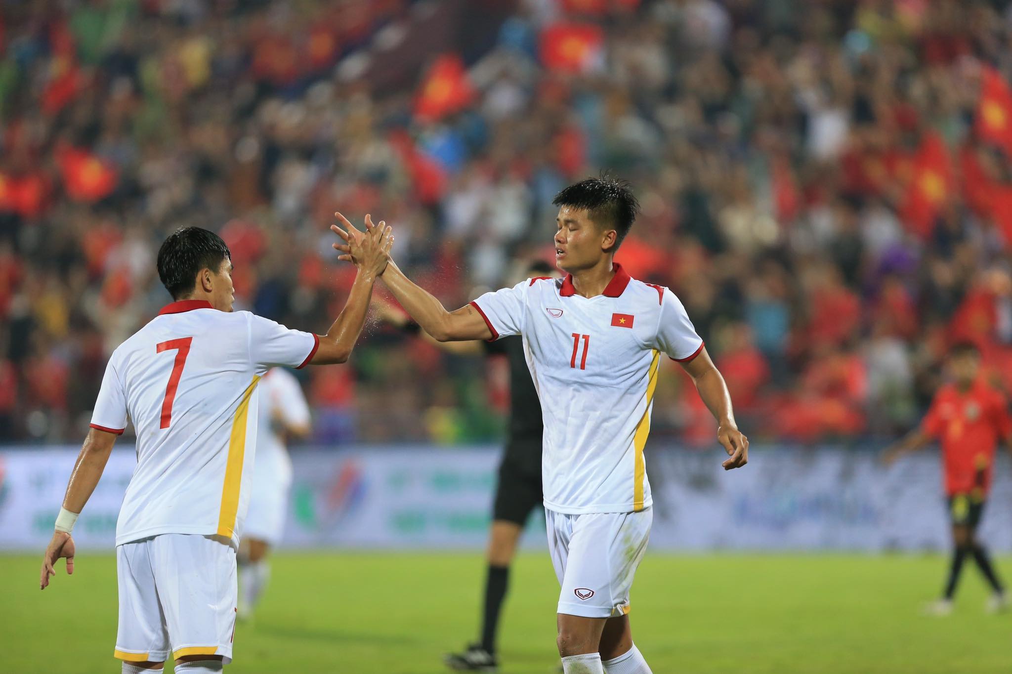 Dù ghi 6 bàn thắng nhưng hàng công của U23 Việt Nam vẫn chưa thực sự hiệu quả như mong đợi - Ảnh: Đức Cường 