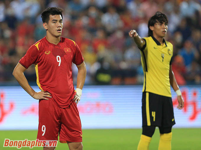 Một lần nữa, U23 Việt Nam không thể ghi bàn trong hiệp 1. 