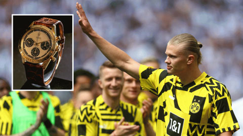 Haaland có 'lời chia tay đắt giá nhất lịch sử' với Dortmund