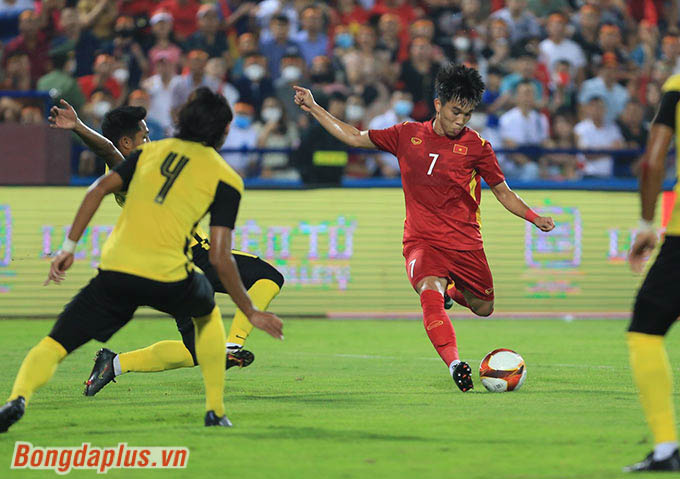 Lê Văn Đô tiếp tục nhận được niềm tin của HLV Park Hang Seo trước U23 Thái Lan - Ảnh: Đức Cường 