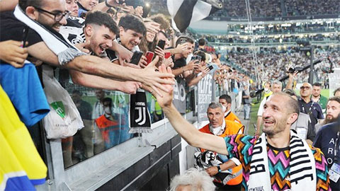 Giorgio Chiellini chơi trận cuối cho Juventus: Tạm biệt chiến binh huyền thoại!