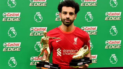 Salah và Alisson nhận danh hiệu cá nhân ngày Liverpool giành ngôi Á quân