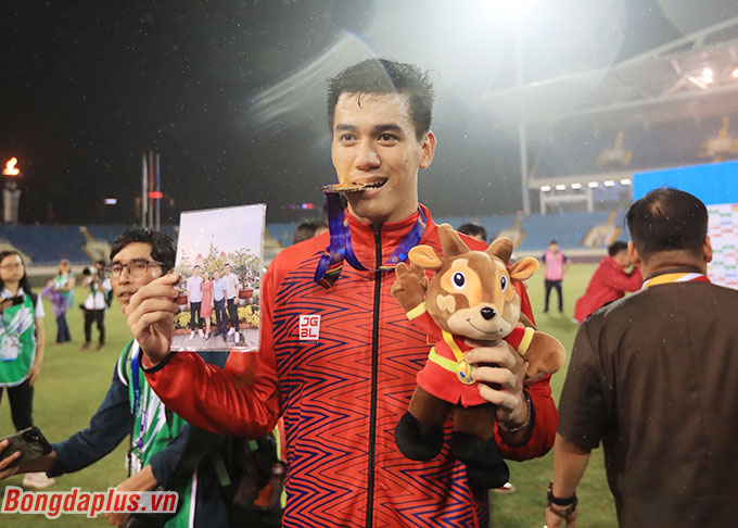 U23 Việt Nam giành HCV SEA Games lần thứ 2 liên tiếp - Ảnh: Minh Tuấn 