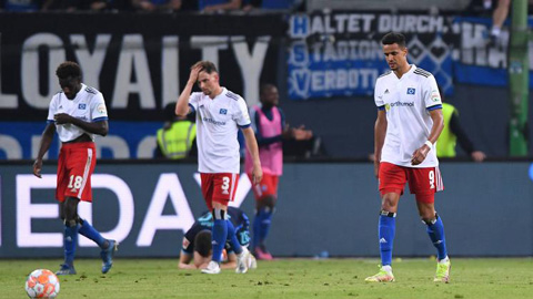 Thất bại ở play-off thăng hạng, Hamburg vẫn phải chờ ngày quay lại Bundesliga