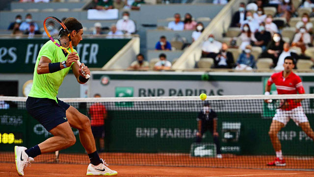 Roland Garros đang áp dụng luật 10 điểm tie-break ở set đấu cuối cùng