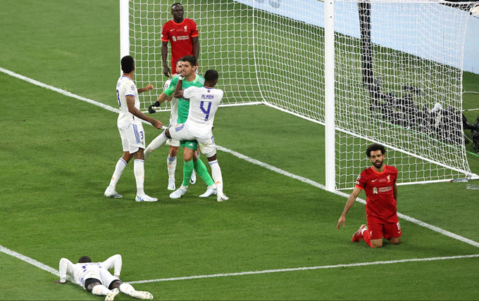 Thêm một lần Salah và Liverpool gục ngã trước Real Madrid