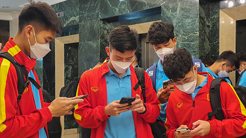 U23 Việt Nam gặp sự cố nhỏ khi đến Uzbekistan 