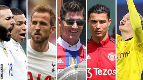 Mbappe, Benzema, Haland, Lewandowski, Ronaldo, Kane: Ai là trung phong xuất sắc nhất thế giới?