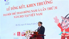 Thủ tướng Chính phủ Phạm Minh Chính gặp mặt Đoàn thể thao Việt Nam