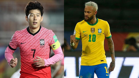 Son Heung-Min vs Neymar: Cuộc so tài thú vị