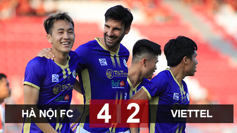 Kết quả Hà Nội FC 4-2 Viettel: Ngoại binh ghi bàn, Hà Nội FC thắng đậm 