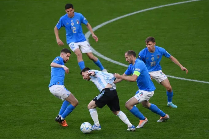 Messi vẫn có những khoảnh khắc thiên tài như ở trận đấu với ĐT Italia mới đây